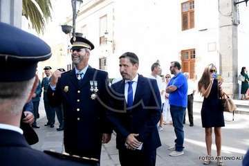 La Policía Nacional celebra en Telde la festividad de los Santos Ángeles Custodios (Foto TA)